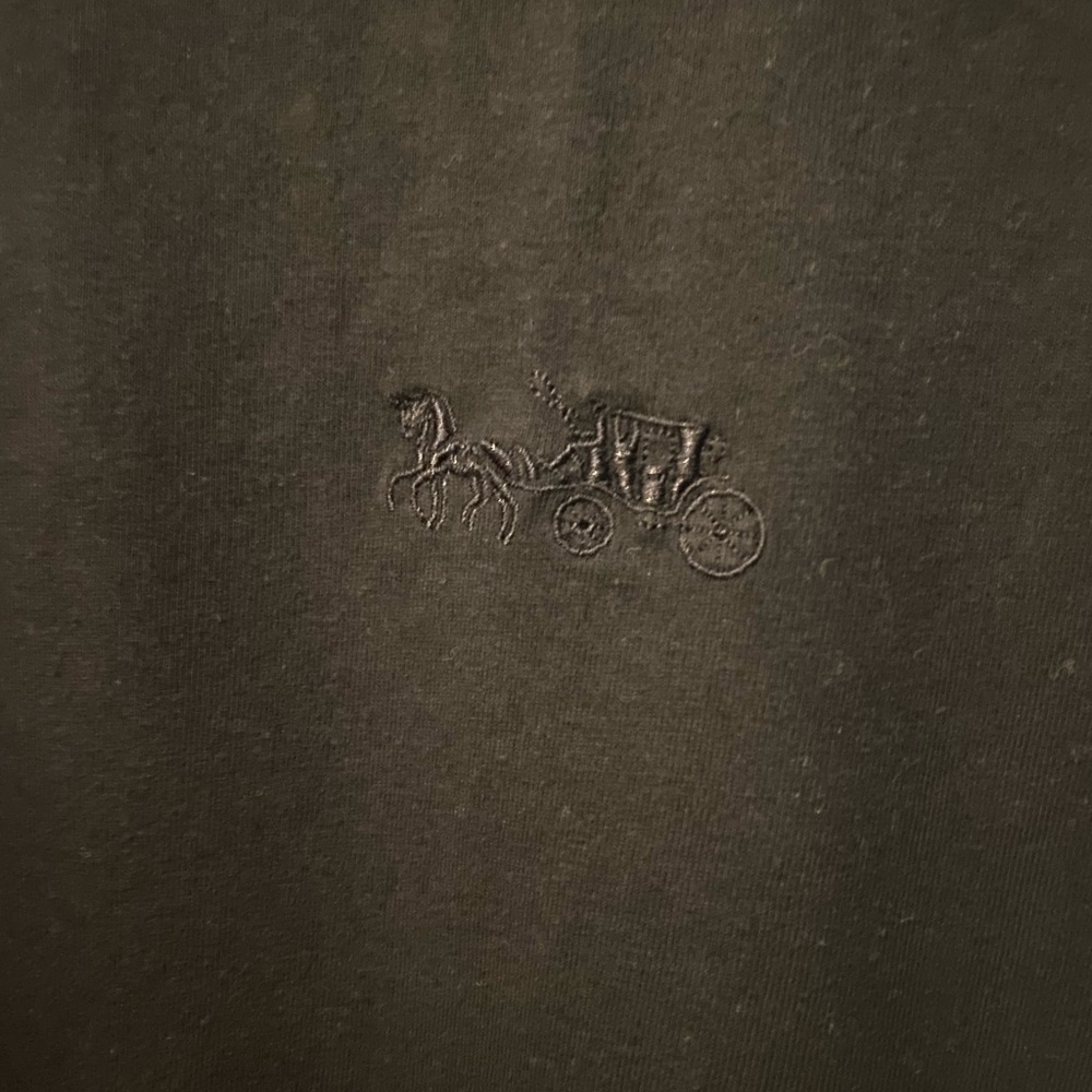 Coach Octavia Emporio tshirt size X small black - Picture 2 of 6